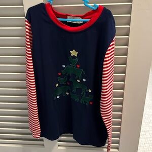Marie Nicole boys striped long sleeve shirt